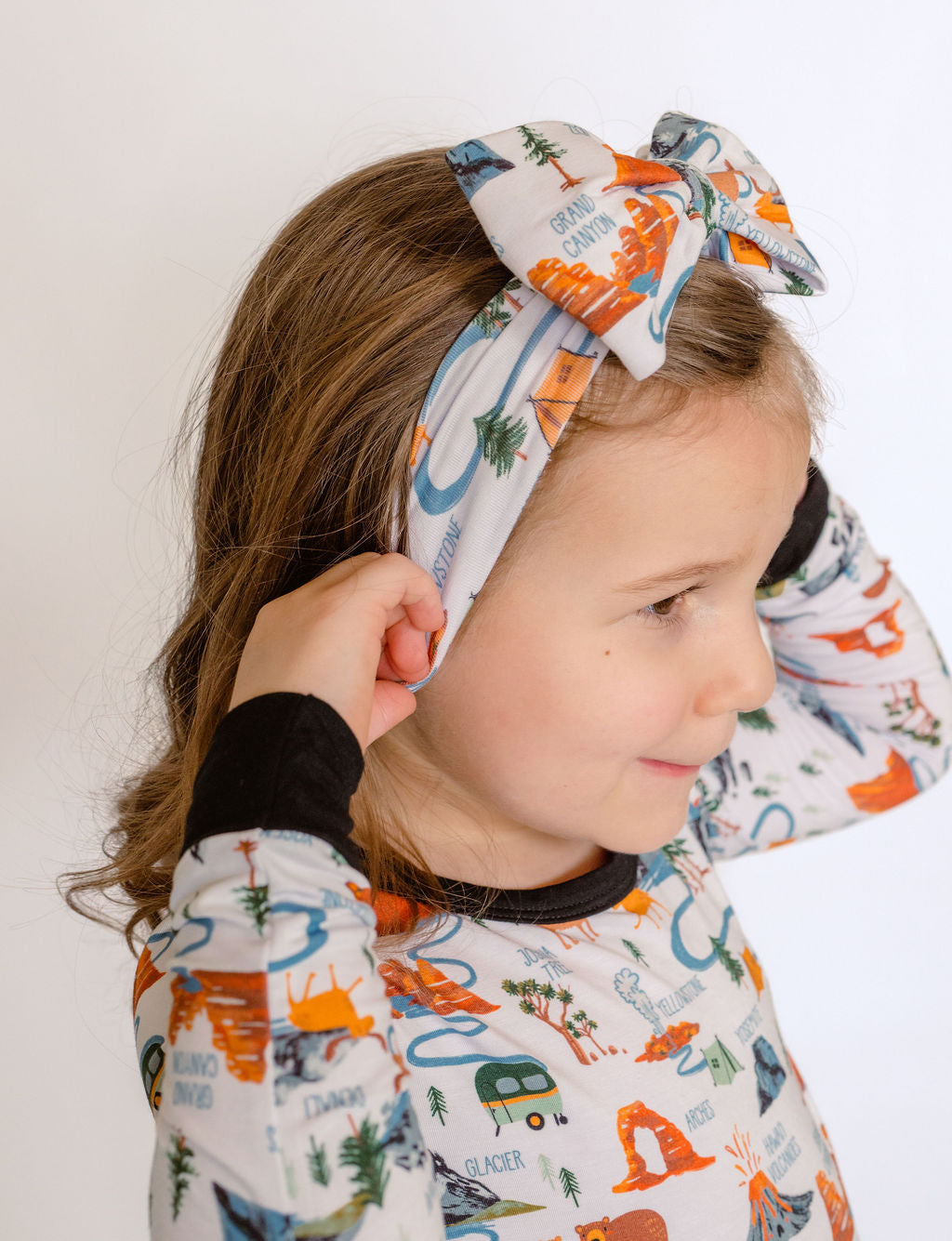 National Parks Bamboo Hair Bow
