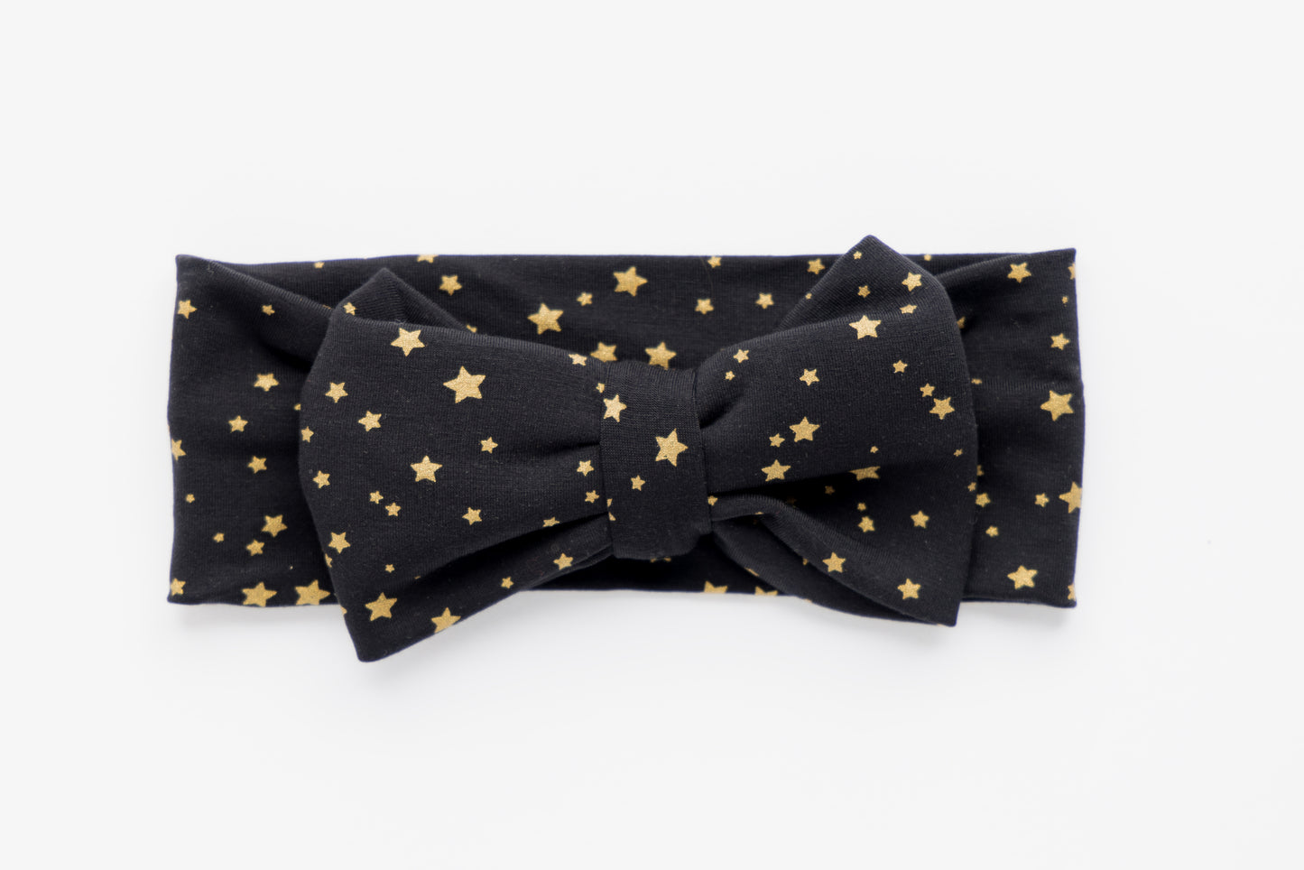 Onyx Sparkle Hair Bow