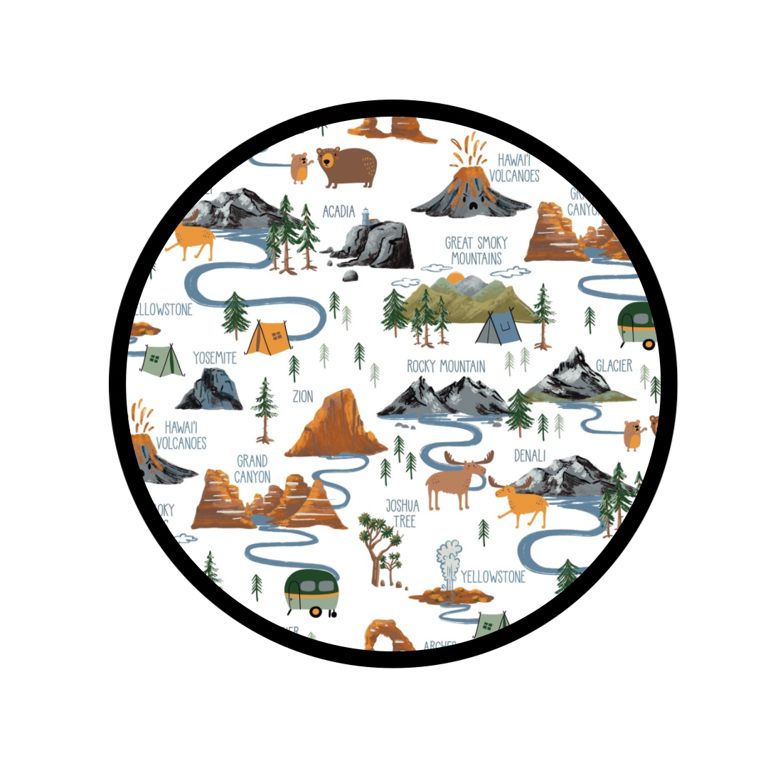 National Parks 2 Piece Children's Bamboo Set