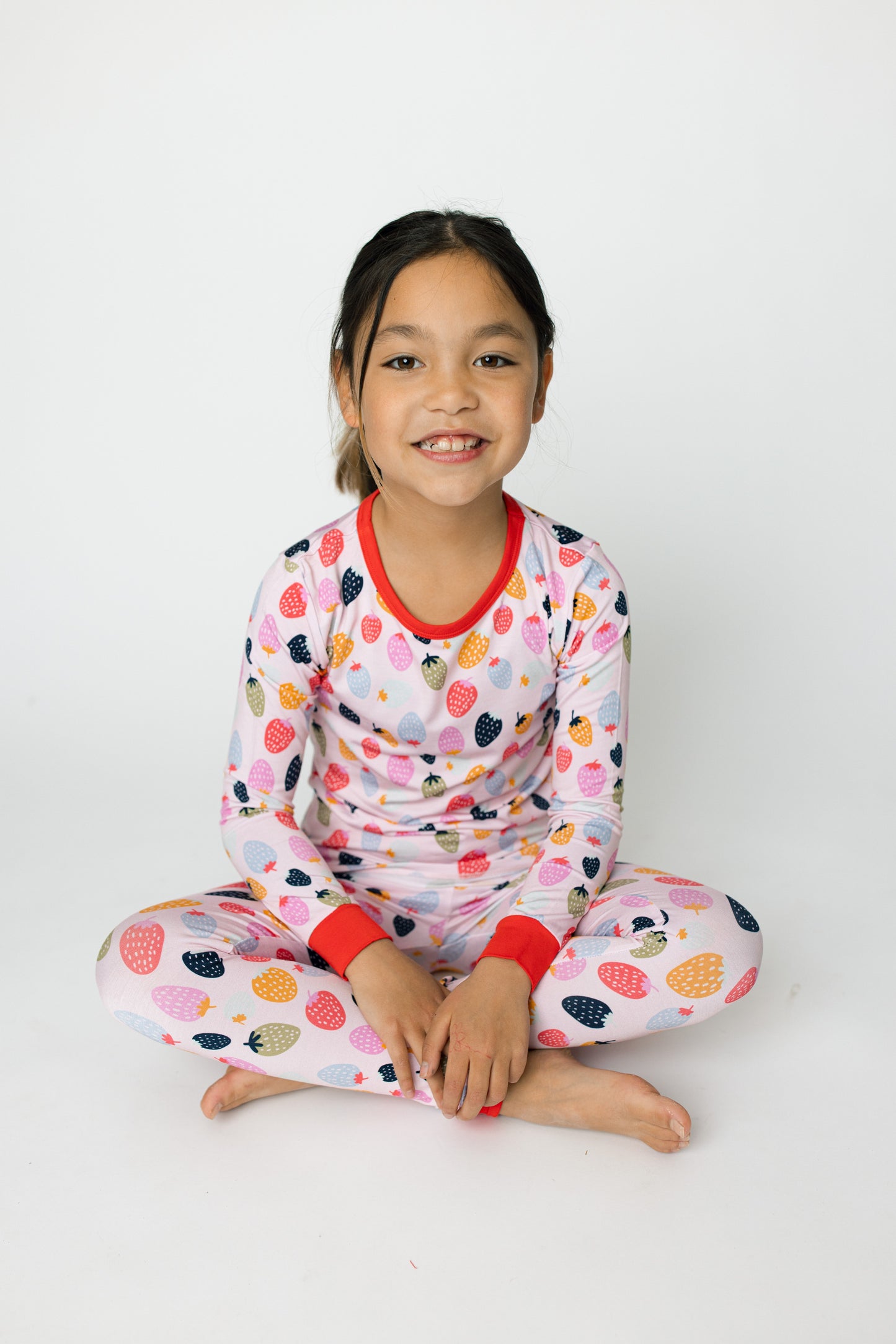 Strawberry Solstice Two-Piece Bamboo Set