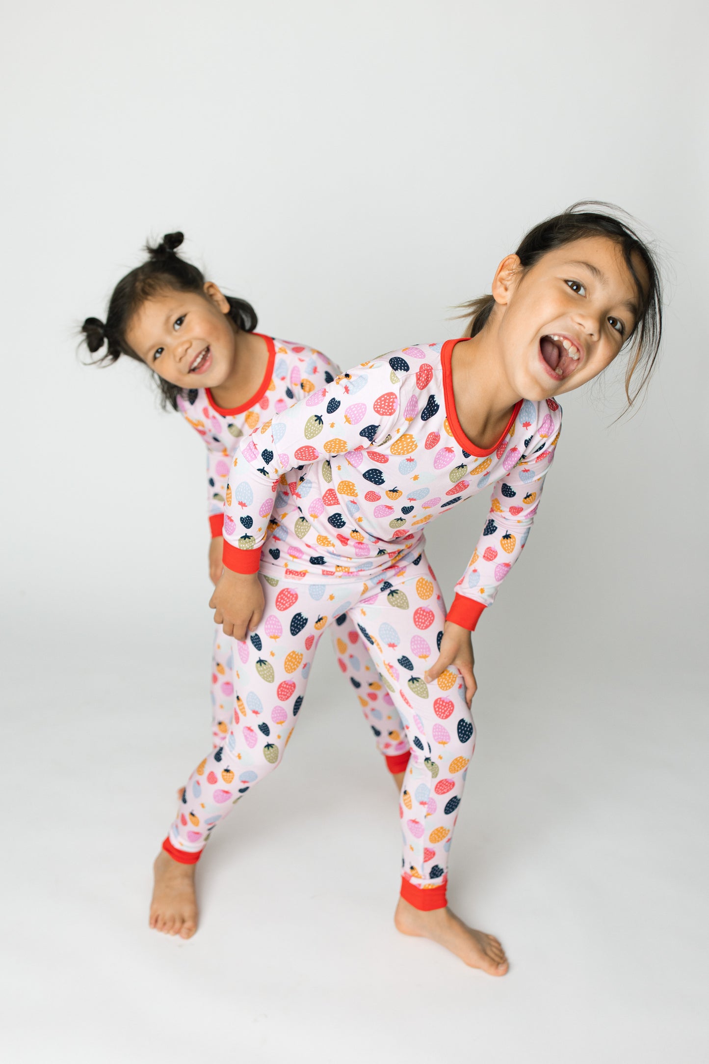 Strawberry Solstice Two-Piece Bamboo Set