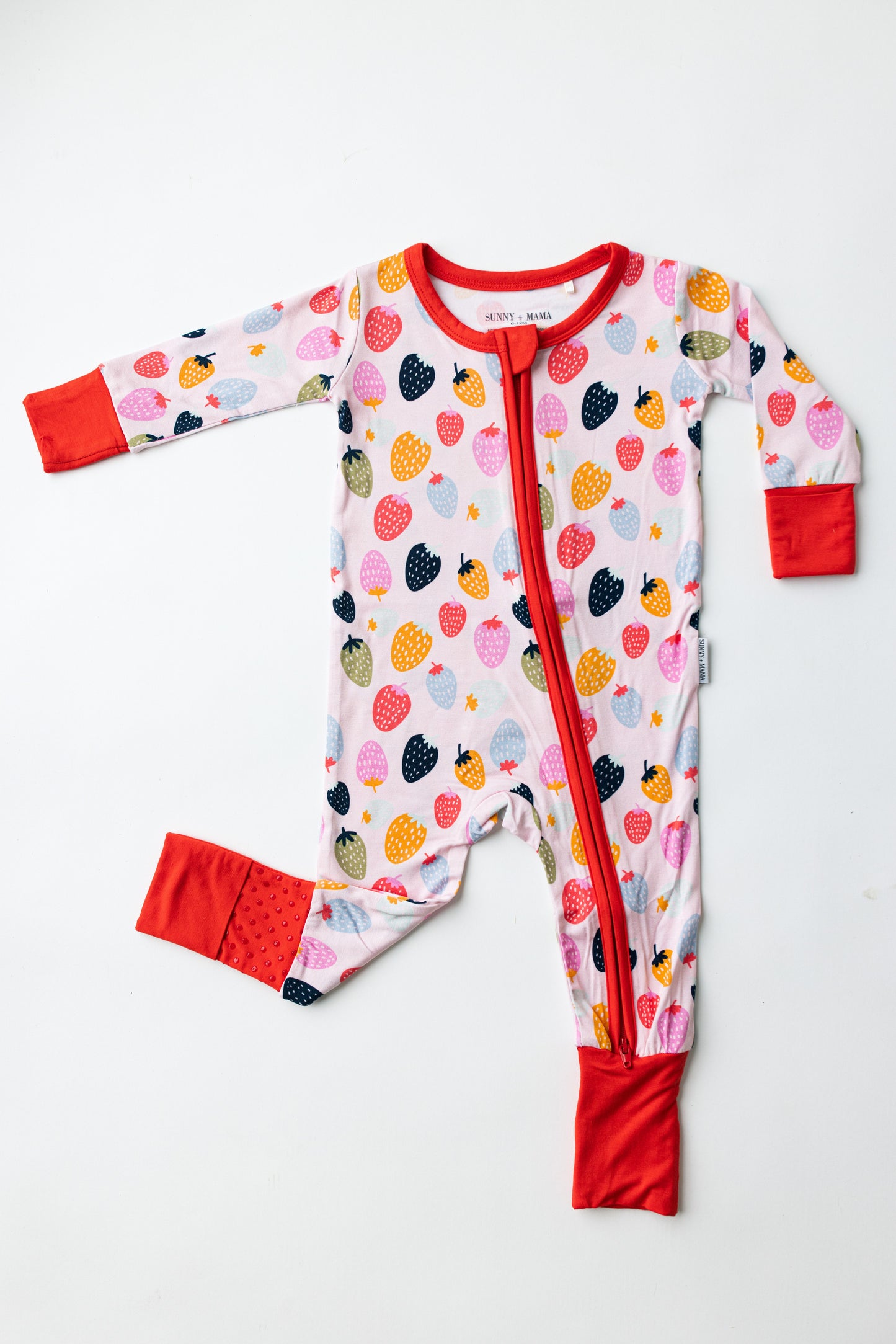 Strawberry Solstice Bamboo Romper
