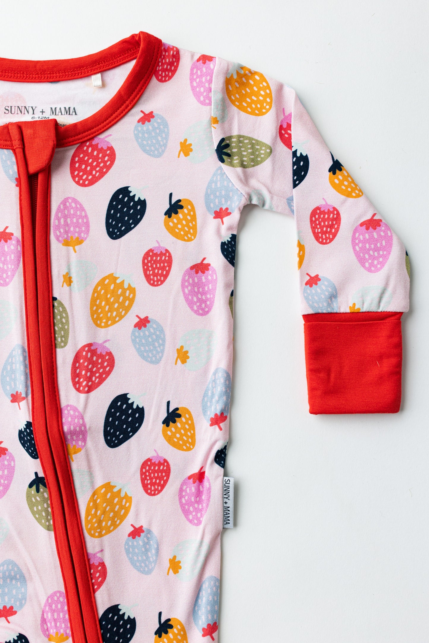 Strawberry Solstice Bamboo Romper