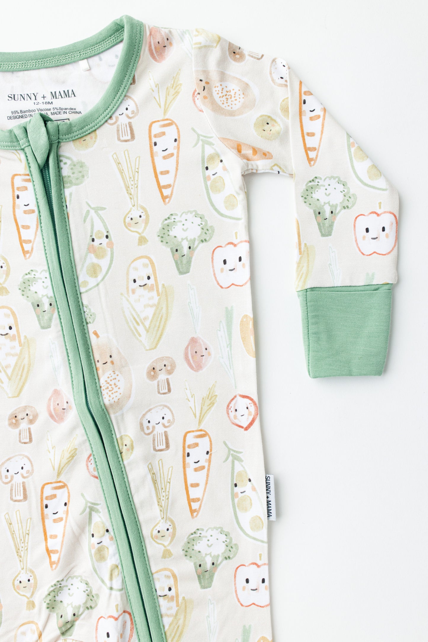 Vegetable Soiree Bamboo Romper
