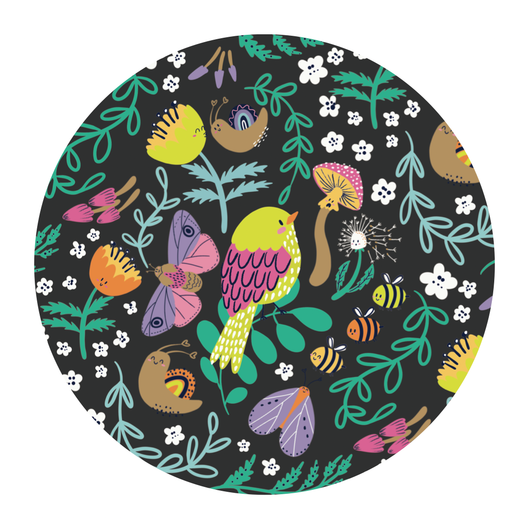 Rylen's Woodland Double Layer Bamboo Plush-Backed Blanket