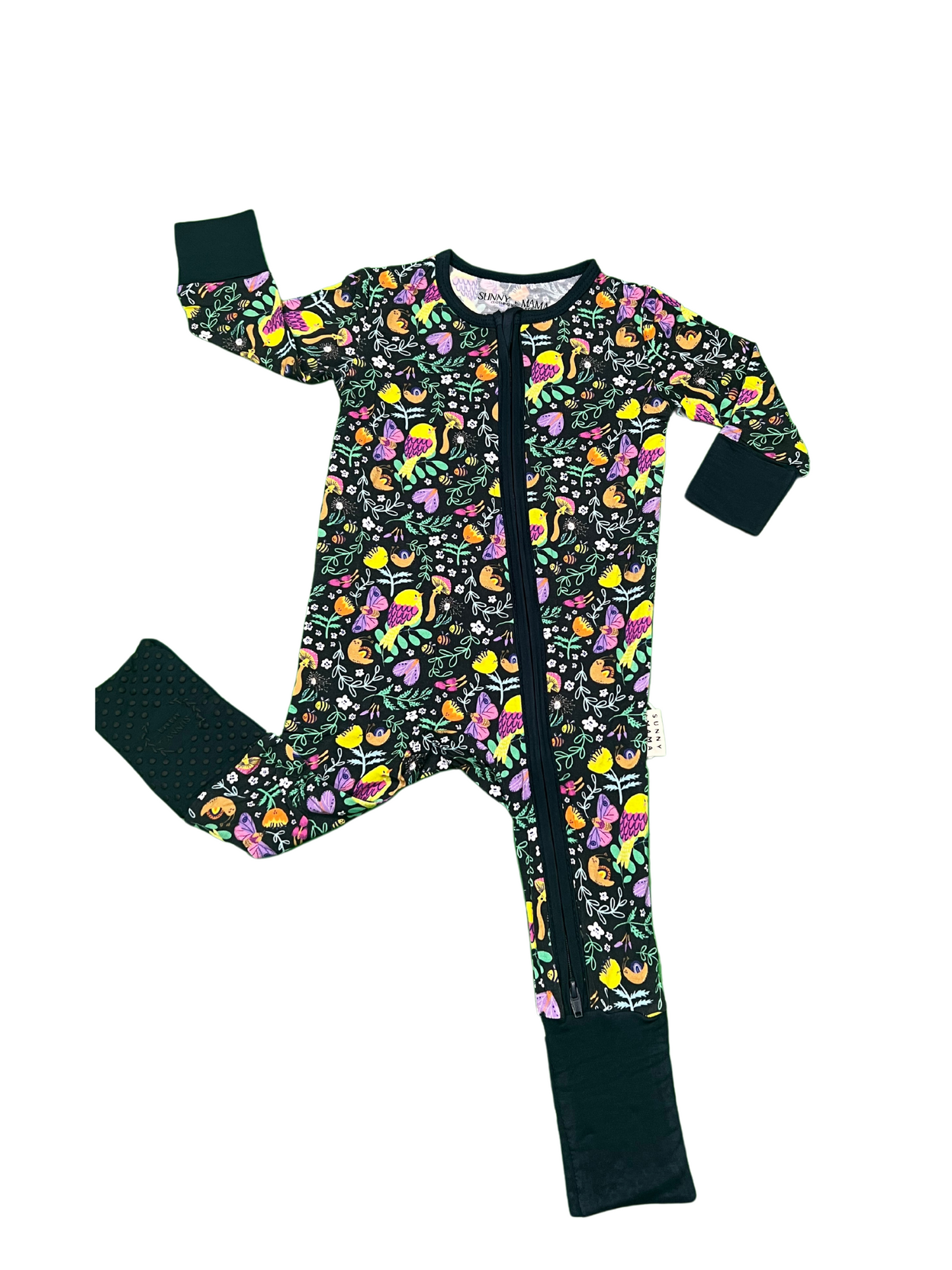 Rylen's Woods Magic Zipper Romper Midnight