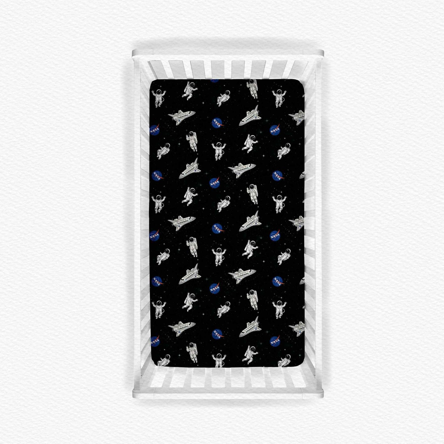 PRE-ORDER: NASA Bamboo Crib Sheet
