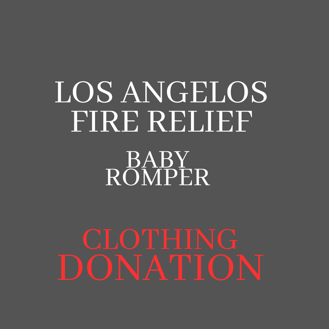 Baby Romper - Los Angeles Fire Relief