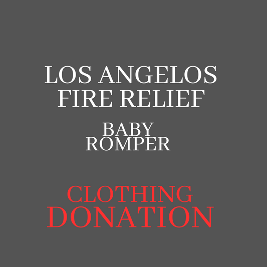 Baby Romper - Los Angeles Fire Relief