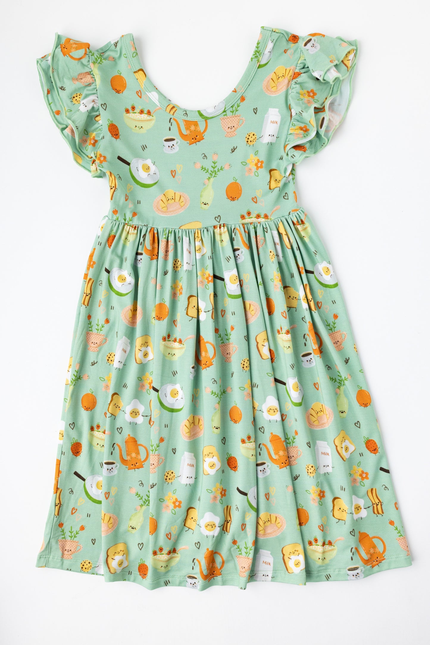 I Love You a Brunch Bamboo Twirl Dress