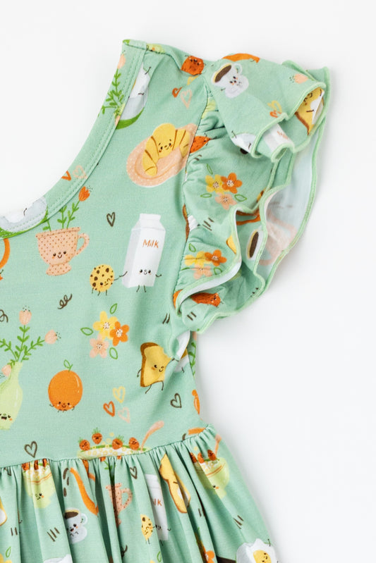 I Love You a Brunch Bamboo Twirl Dress
