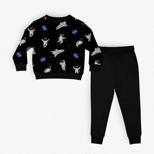 PRE-ORDER: NASA Two-Piece Children's Bamboo Jogger Set
