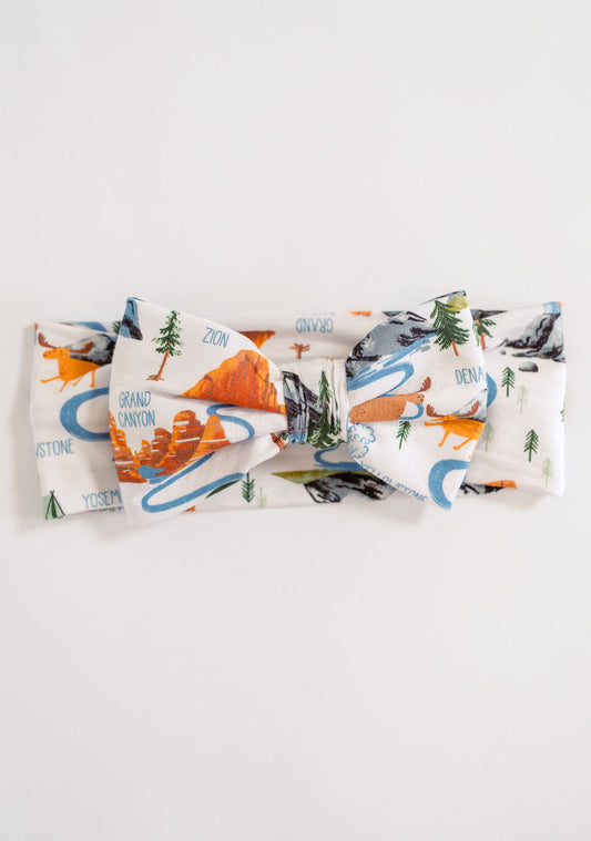 National Parks Bamboo Hair Bow
