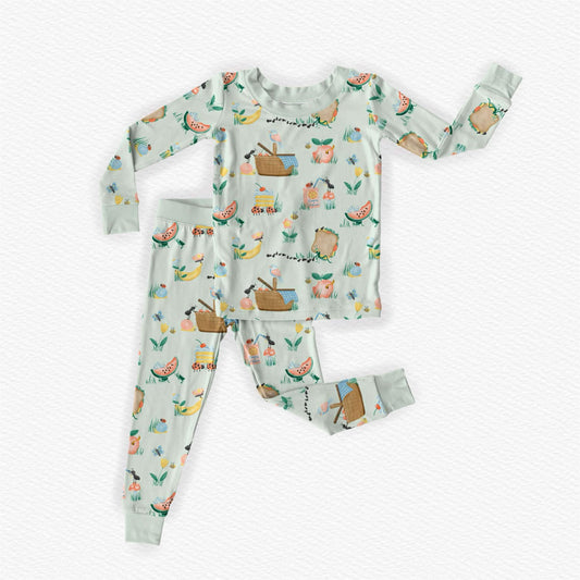 Summer Picnic 2 Pice Children's Bamboo Set (Copy)