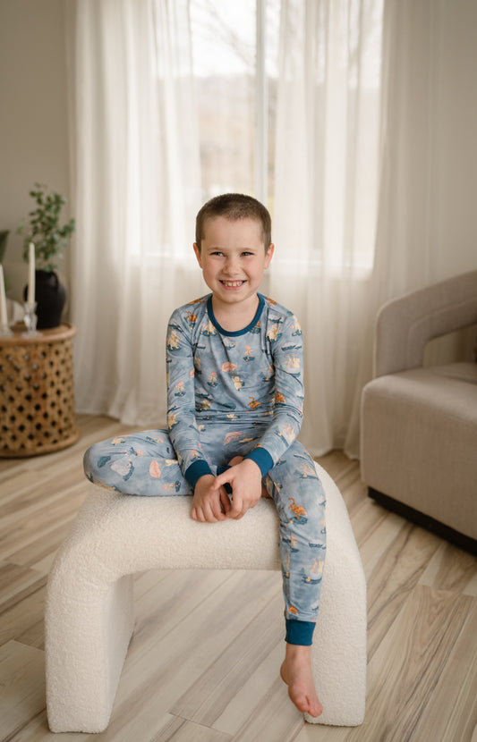 Winnie the Pooh April Showers Bamboo Viscose Two-Piece Set