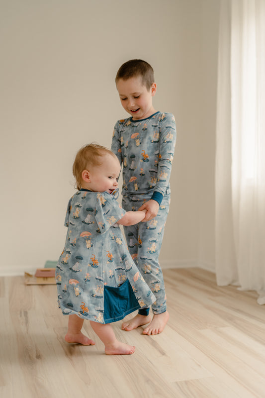 Winnie the Pooh April Showers Bamboo Viscose Two-Piece Set