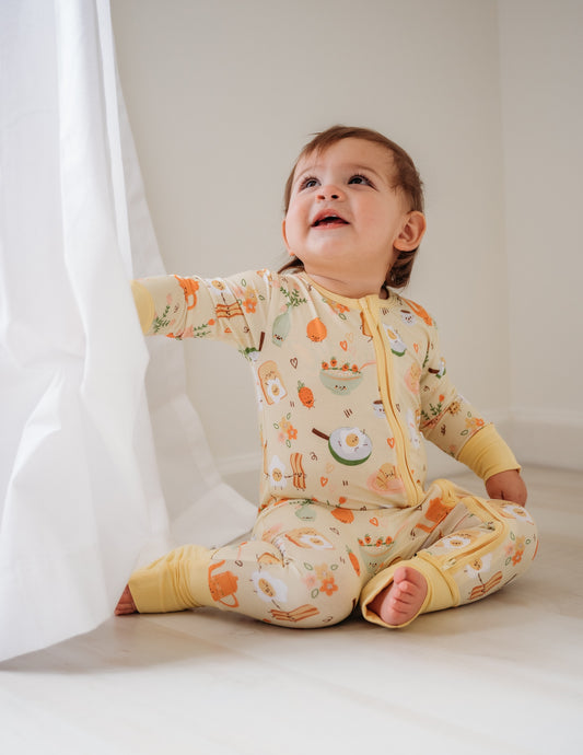 I Love U A Brunch Bamboo Romper