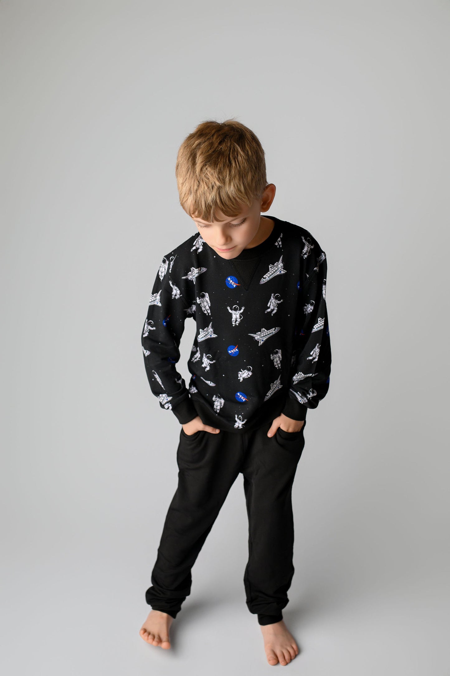NASA Two-Piece Children's Bamboo Jogger Set