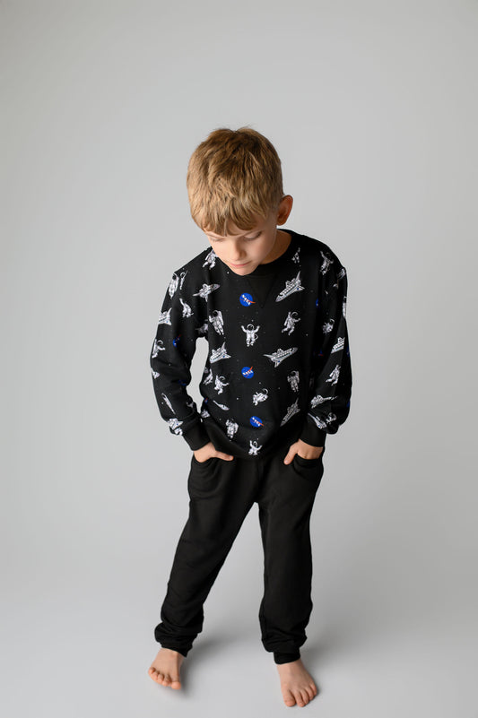 NASA Two-Piece Children's Bamboo Jogger Set