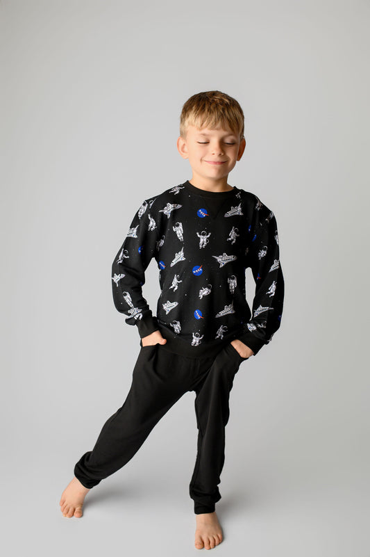 NASA Two-Piece Children's Bamboo Jogger Set