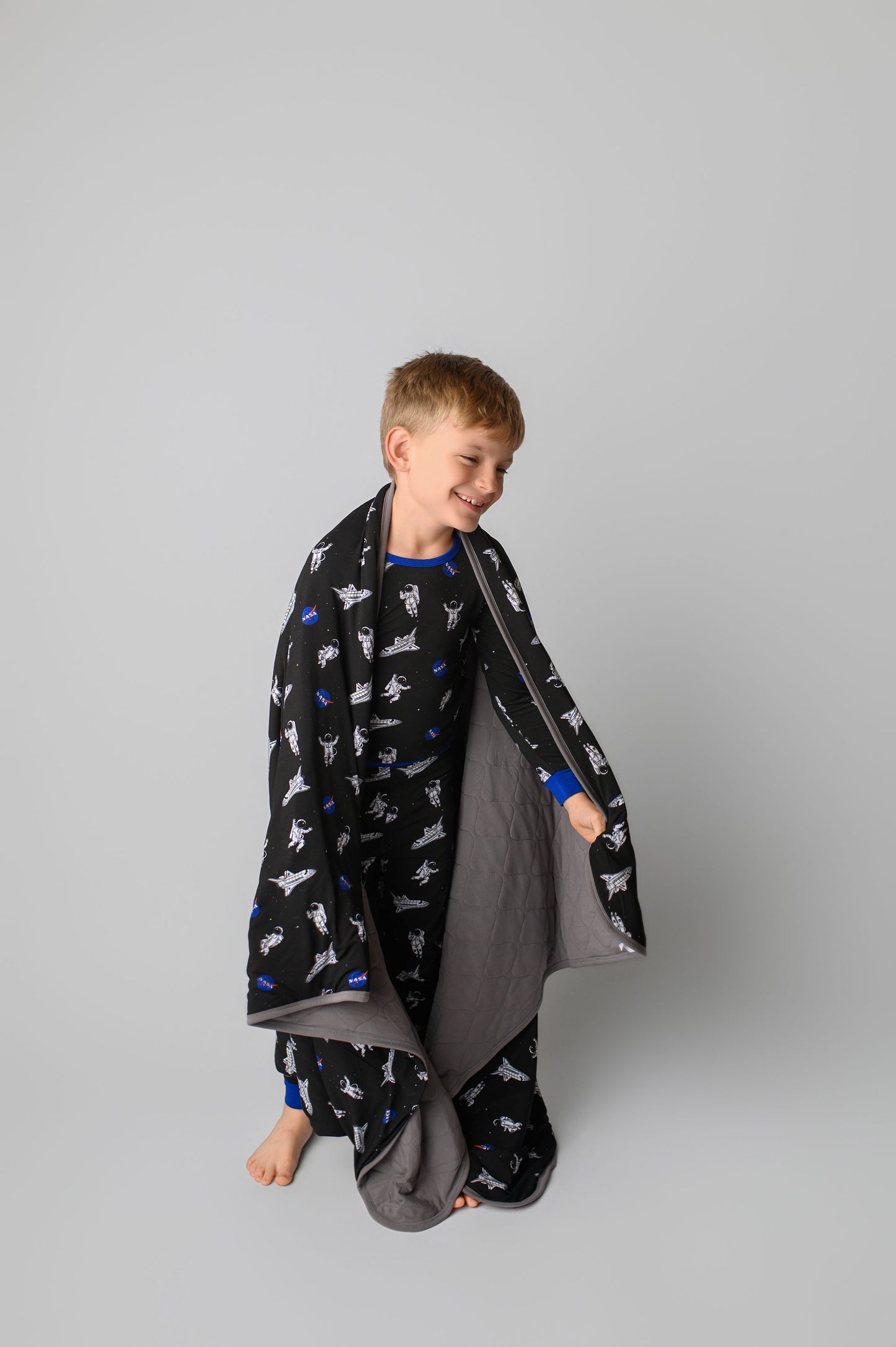 NASA Toddler Quilted Blanket