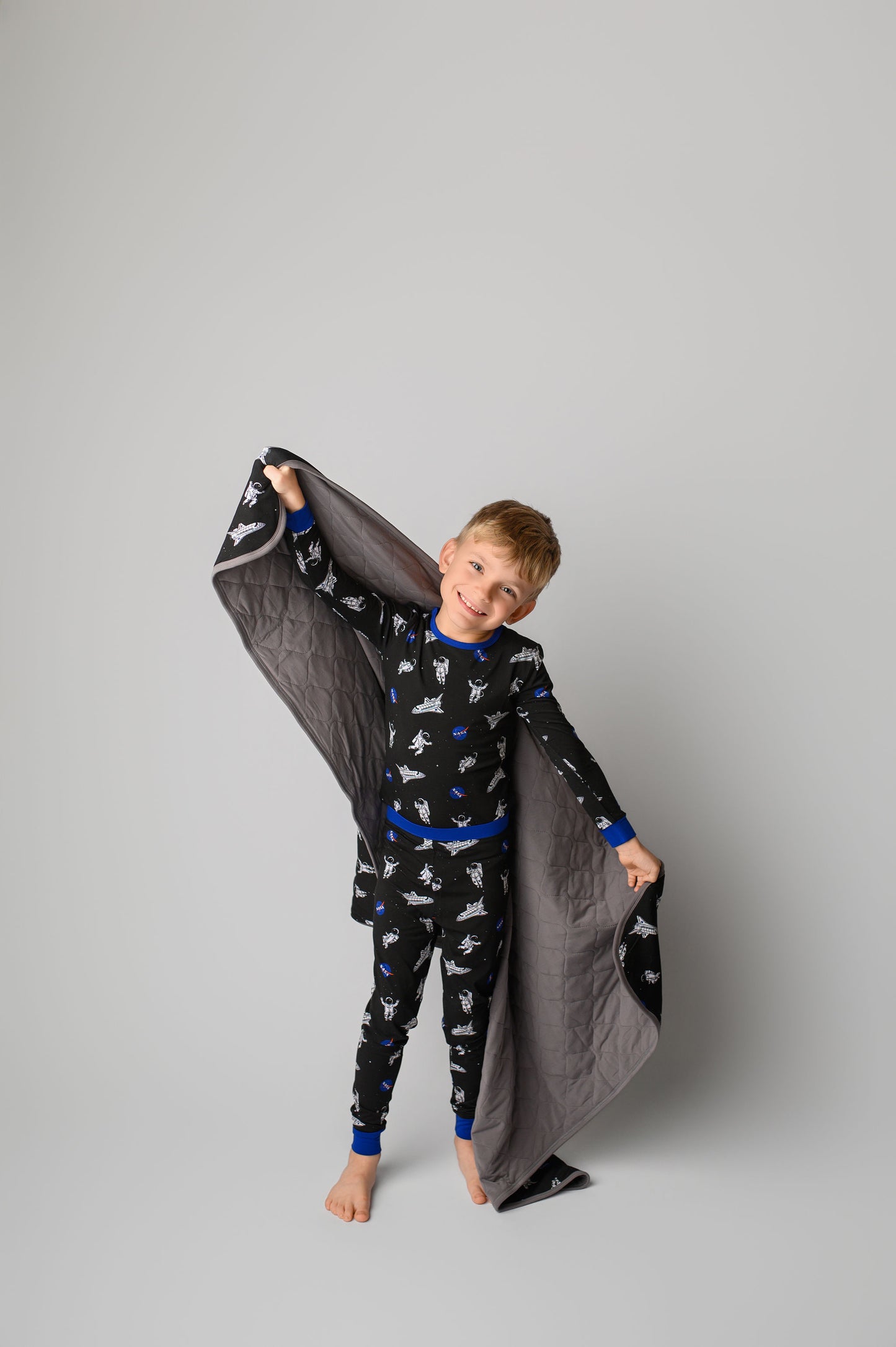 NASA Toddler Quilted Blanket
