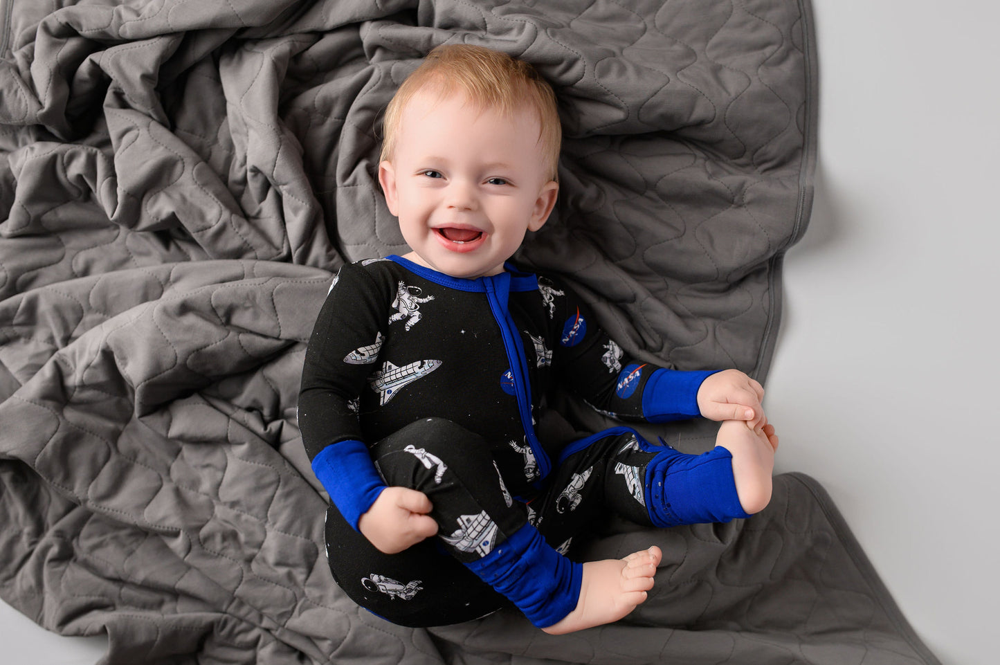 NASA Toddler Quilted Blanket