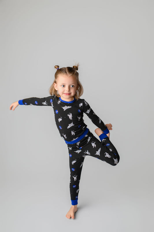 NASA Two-Piece Children's Bamboo Set