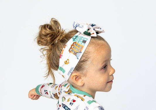 New York City Children's Bamboo Hair Bow