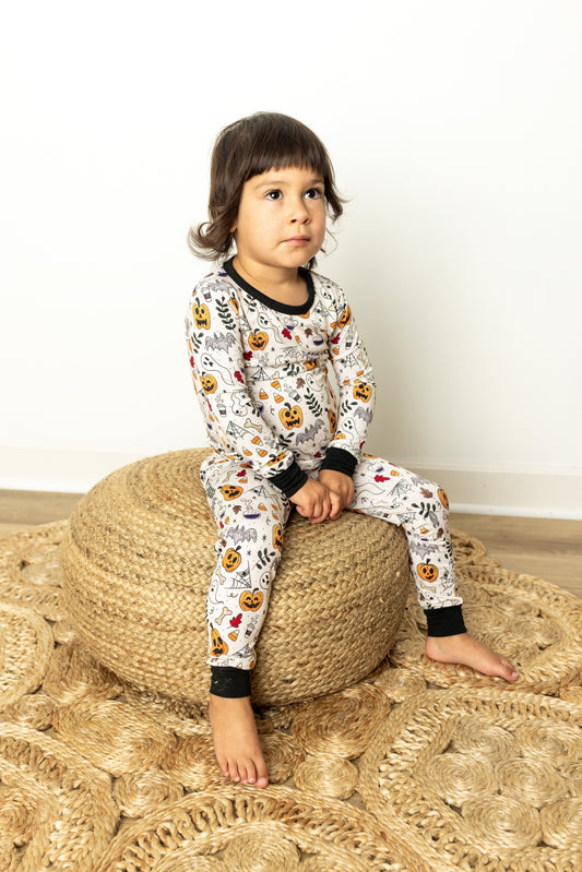 Spooky Snuggles Two-Piece Bamboo Set