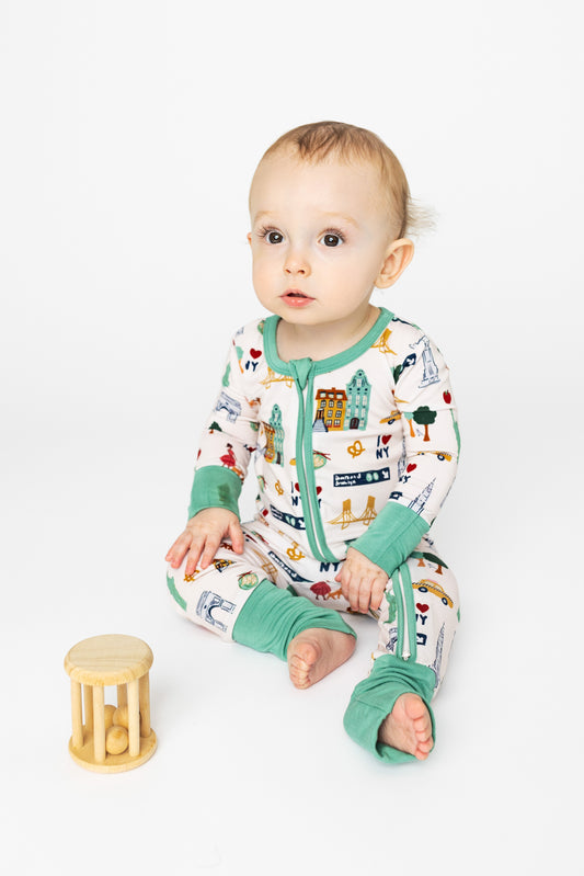 New York City Baby Bamboo Romper