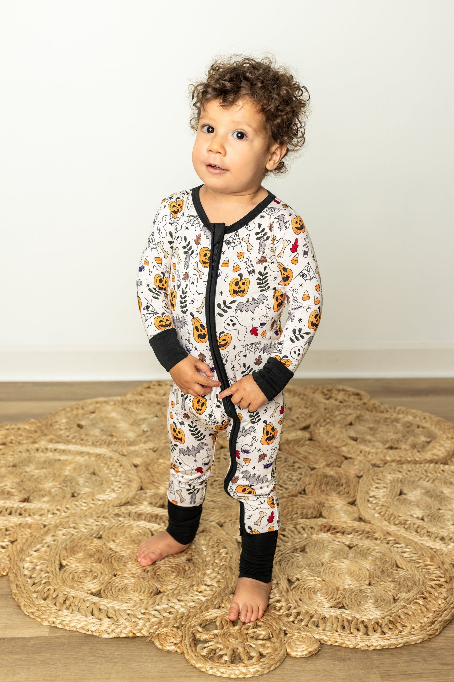 Spooky Snuggles Bamboo Romper