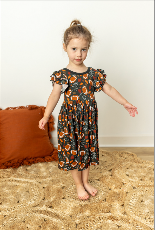 Bedtime Blitz Bamboo Twirl Dress