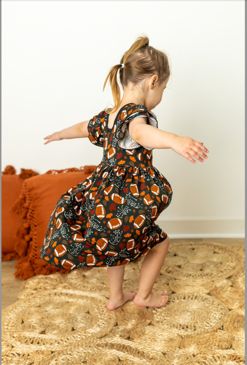 Bedtime Blitz Bamboo Twirl Dress