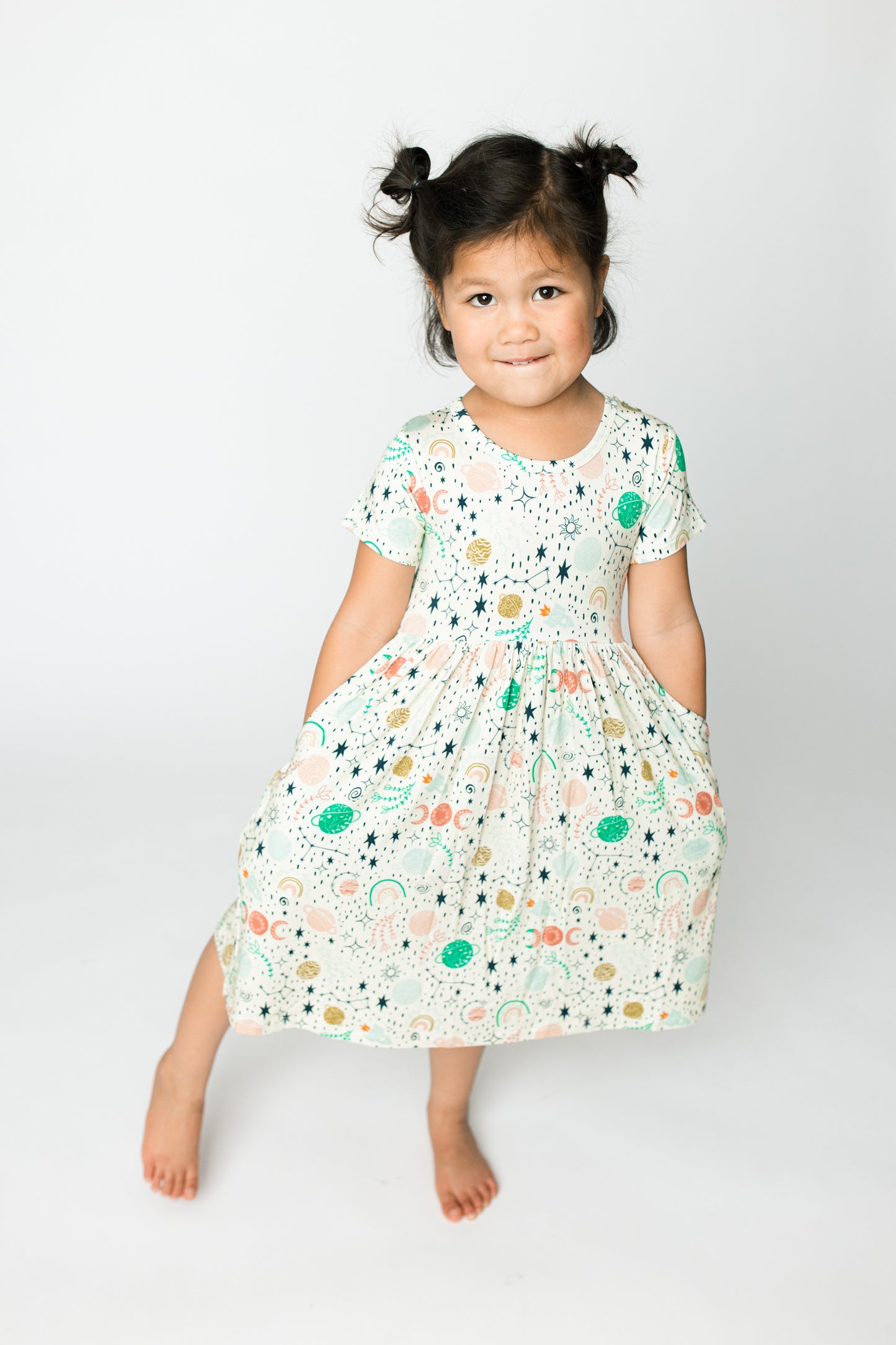 Good Morning Moons Bamboo Twirl Dress