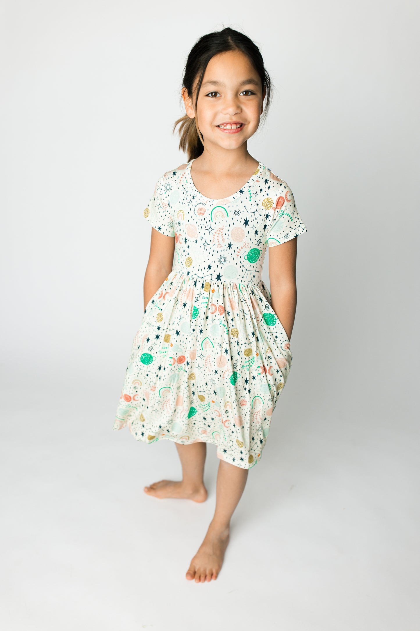 Good Morning Moons Bamboo Twirl Dress