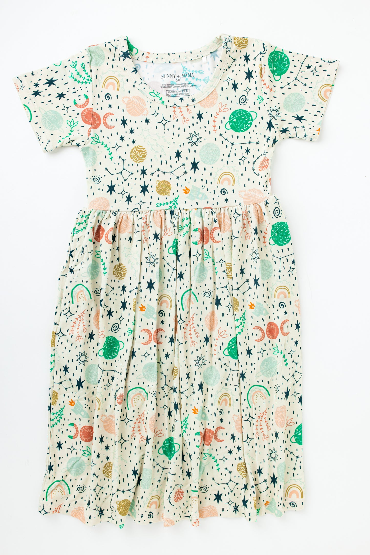 Good Morning Moons Bamboo Twirl Dress