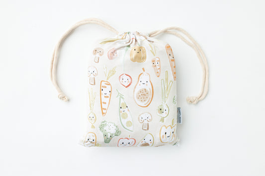 Vegetable Soiree Bamboo Crib Sheet