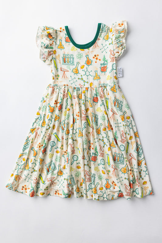 Jackson's Laboratory Bamboo Mid-Length Twirl Dress