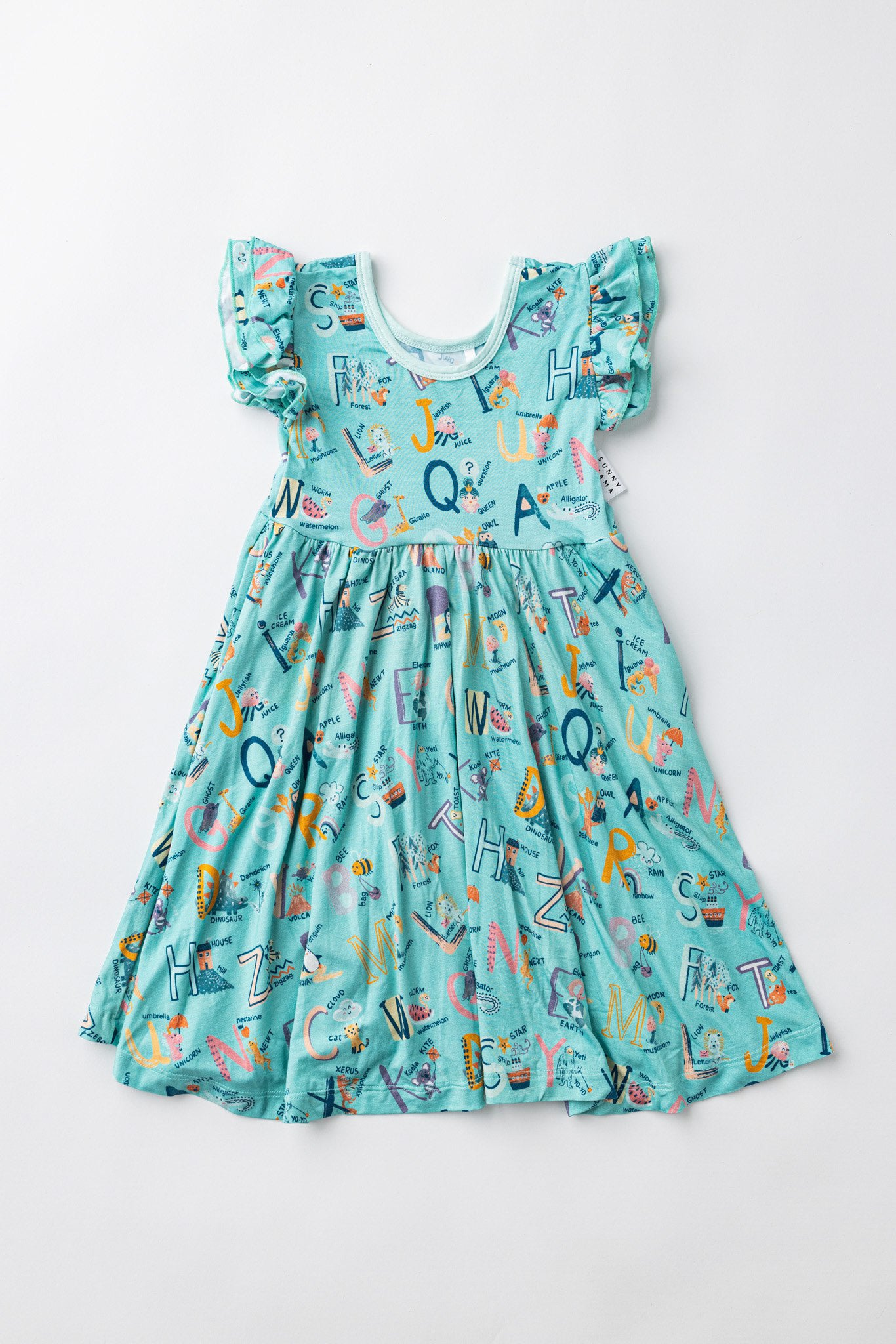 Finlee's ABC's Bamboo Twirl Dress