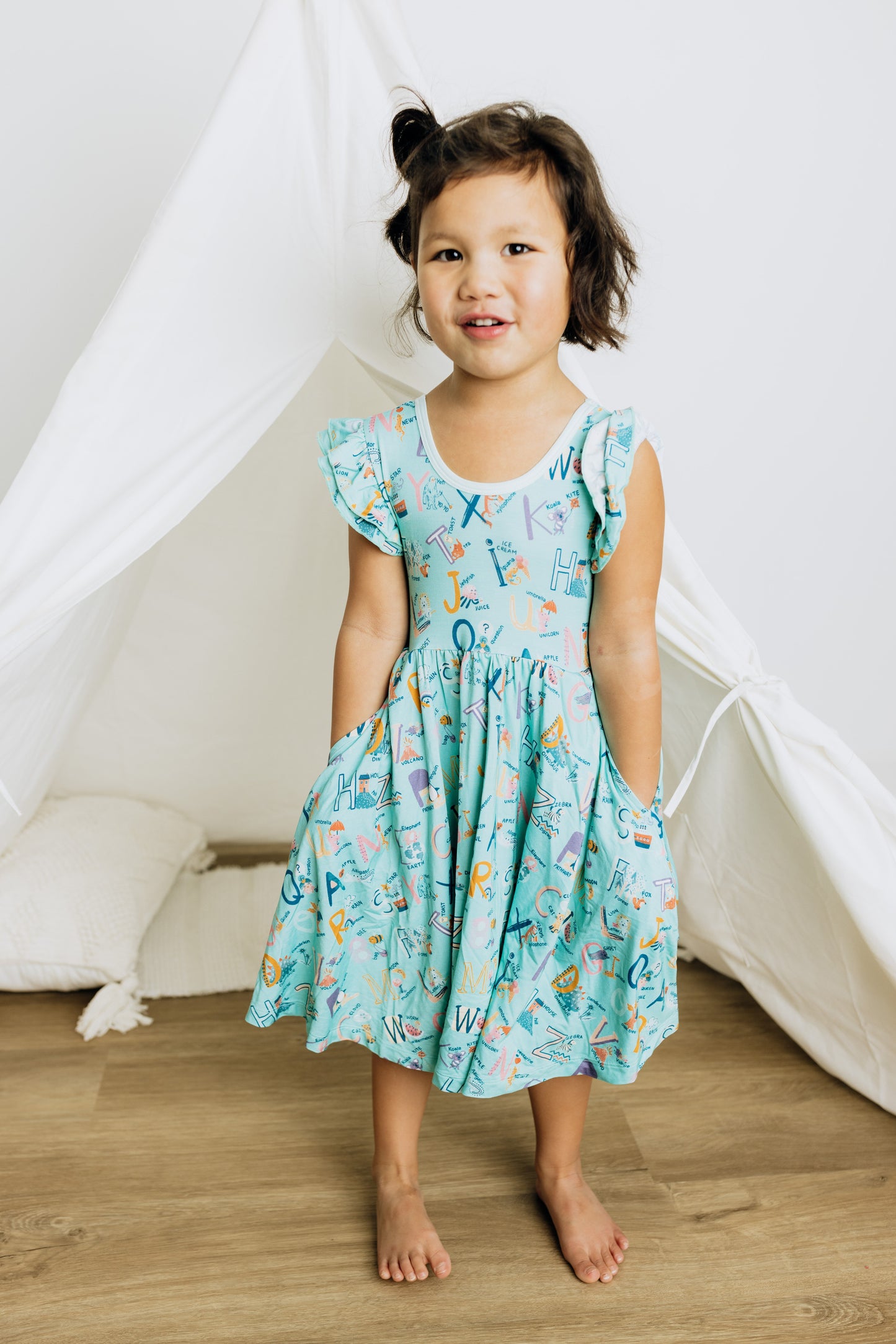 Finlee's ABC's Bamboo Twirl Dress