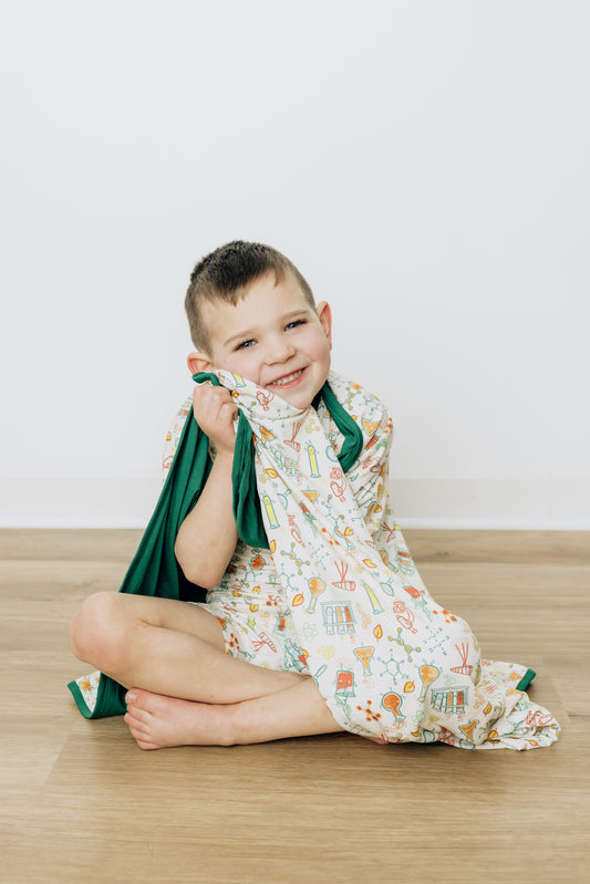 Jackson's Laboratory Bamboo Blanket XL